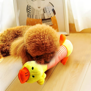 Cute Pet Dog Cat Plush Squeak Sound Dog Toys