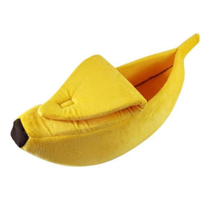Banana Dog Cat Bed House for Cats Puppy Dog