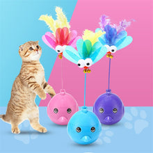 Load image into Gallery viewer, Interactive Laser Cat Toy 3 in 1 Multi Function Automatic Spinning