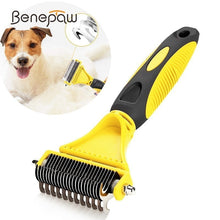 Load image into Gallery viewer, Benepaw Safe Dog Dematting Comb Pet Hair Brush