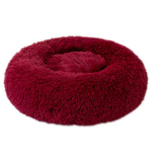 Load image into Gallery viewer, HOOPET Round Plush Cat Bed House