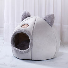 Load image into Gallery viewer, Soft Pet Cat Bed House Warm Pet Bed