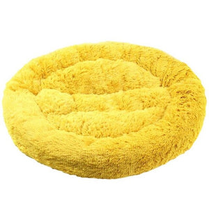 Round Plush Pet Cat Dog Bed