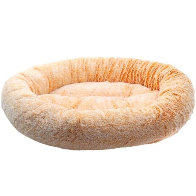 Round Plush Pet Cat Dog Bed