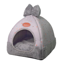 Load image into Gallery viewer, Pet Cat Bed Indoor Kitten House Warm Small for cats