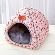 Load image into Gallery viewer, Pet Cat Bed Indoor Kitten House Warm Small for cats