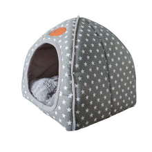Load image into Gallery viewer, Pet Cat Bed Indoor Kitten House Warm Small for cats