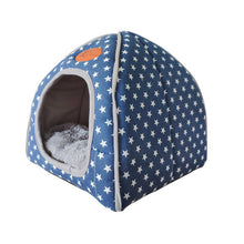 Load image into Gallery viewer, Pet Cat Bed Indoor Kitten House Warm Small for cats