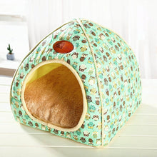 Load image into Gallery viewer, Pet Cat Bed Indoor Kitten House Warm Small for cats