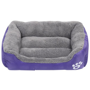 Plush Dog Bed Mat Dog Kennel Soft Warm Cozy Bed for Dog