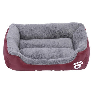 Plush Dog Bed Mat Dog Kennel Soft Warm Cozy Bed for Dog