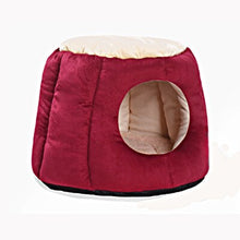 Load image into Gallery viewer, Warm Cat House Kennel Pet Nest Winter Cat Sleeping Bag