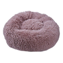 Load image into Gallery viewer, Round Long Plush Cat Bed Pet House