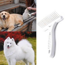 Load image into Gallery viewer, Pet Dog Rake Comb Brush